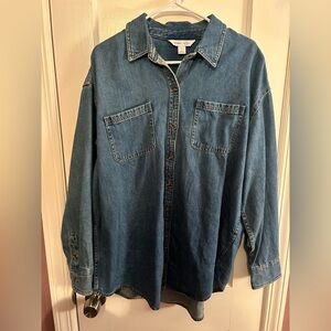 Old Navy Denim The Boyfriend Shirt